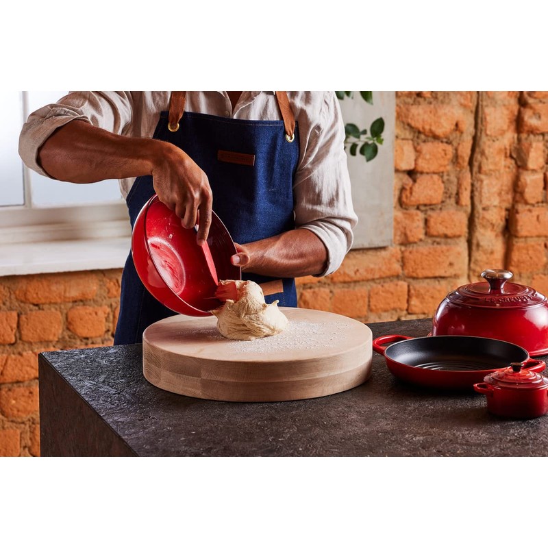 Le Creuset Premium Edge 93101700060011 Dough Scraper Cherry Red