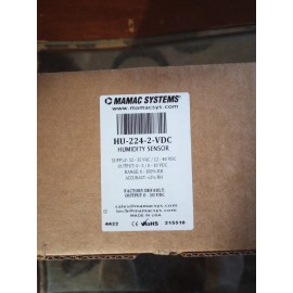 INDUSTRIAL MRO MAMAC SYSTEMS HU-224-2-VDC Brand New