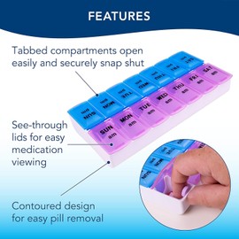 APEX Twice-A-Day Pill Organize& APEX Ultra Pill Cutter