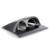 Universal 2in Dash Gauge Pod,Black Carbon Fiber Style Car Meter