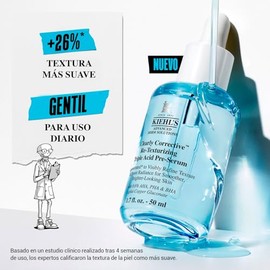 Kiehl's, Clearly Corrective, Daily Re-Texturizing Triple Acid Peel Serum, Suero Facial Exfoliante, Ayuda a Reducr Visiblemente los Poros y el Exceso de Grasa, con Ácido Salicílico, Glicólico, Láctico y Beta-Hidroxiácido, 30 ml