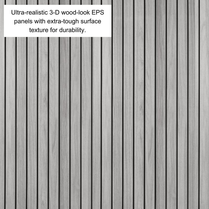 Wall!Supply 0.79 in. x 16.69 in. x 45.67 in. Ultralight