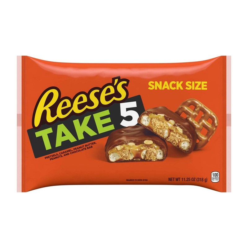 Take5 Snack Size Candy Bars 0.55 Ounces (Pack of 2