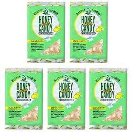 はちみつレモンキャンディ のど飴 はちみつ入 1袋100g入り×5袋セット レモン果汁配合