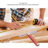 Woodworking Bevel Movable 9in Sliding T Carpentry Adjustable Angle Ruler