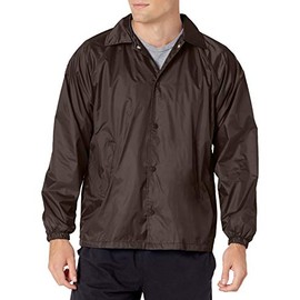 Augusta Sportswear Boys' Nylon Coach's Jacket/Lined, Brown, X-Large