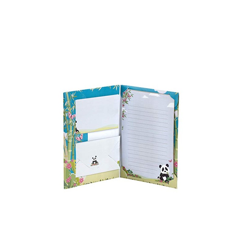 Rössler Papier 11701330000 Letter Paper Pack "Panda", 165 x 235