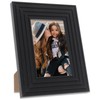 Lawrence Frames Black Wood Frame with Grooves - Columbus Black