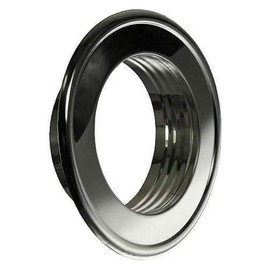 Stainless Steel Flue Pipe Chimney Attachment Stove Knee Stove Pipe Exhaust Pipes Rosette Rain Hat Pipe Bow T-Piece Chimney Hood Base Plate (DN 120 mm, Rosette)