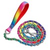 Chain Dog Leash Chew Proof, Metal Chain and Nylon Rope