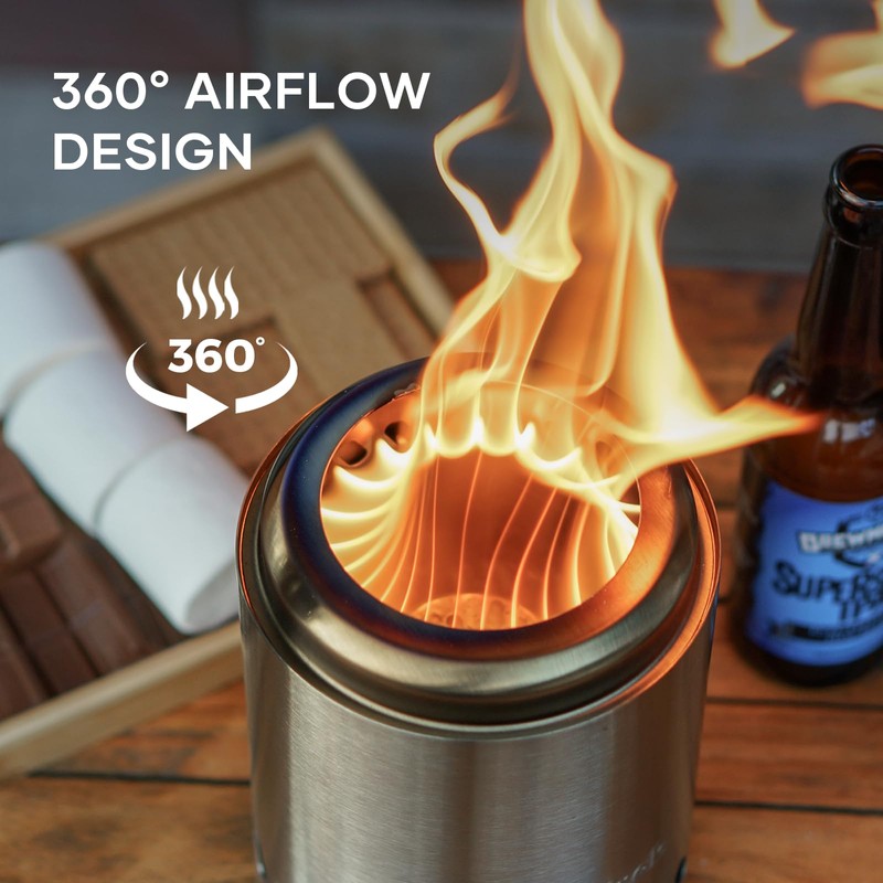 Tabel Top Fire Pit Mini, Portable Firepit Outdoor, 5.5 Inch