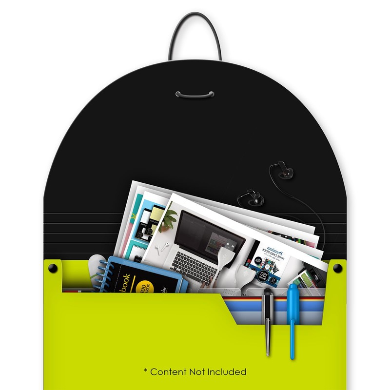 iScholar 7 Pocket Expanding Backpack Folder, Color May Vary