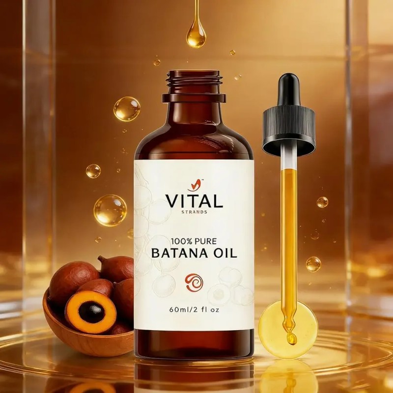 Aceite De Ricino Vital Strands Batana Prensado En Frío, 60