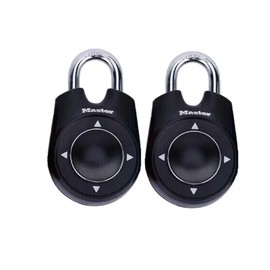Master Lock 1500iD 2 Pack 2-1/8in. Wide Speed Dial Directional Combination Padlock