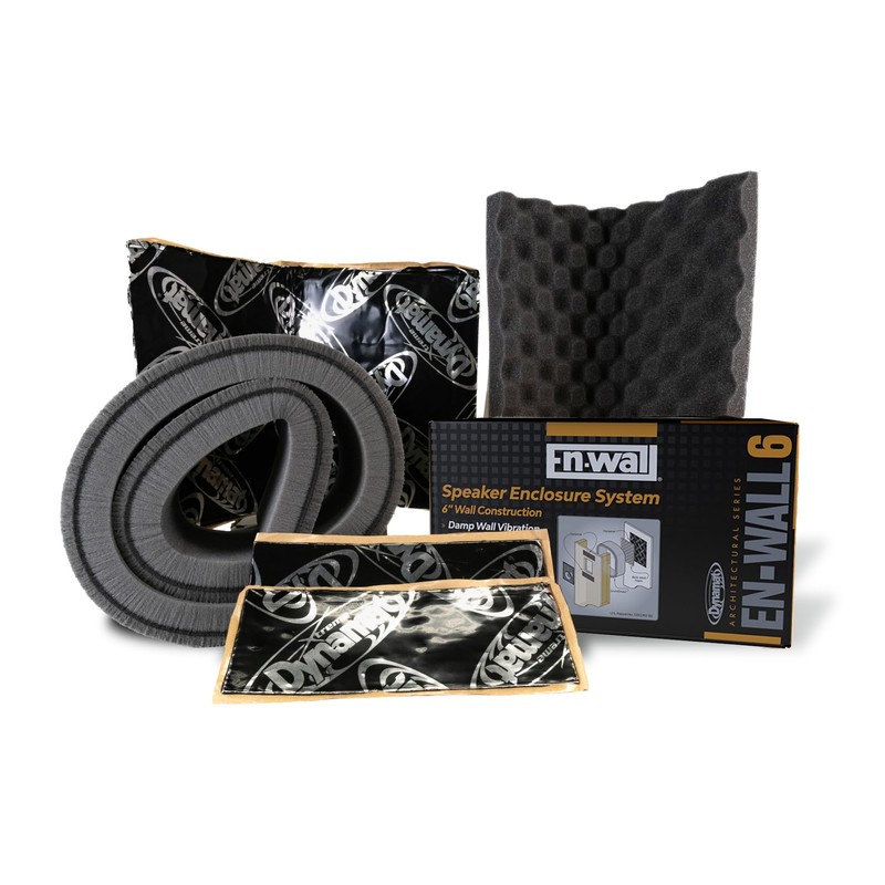 Dynamat En-Wall Speaker Enclosure System – Reduces Vibration & Projects