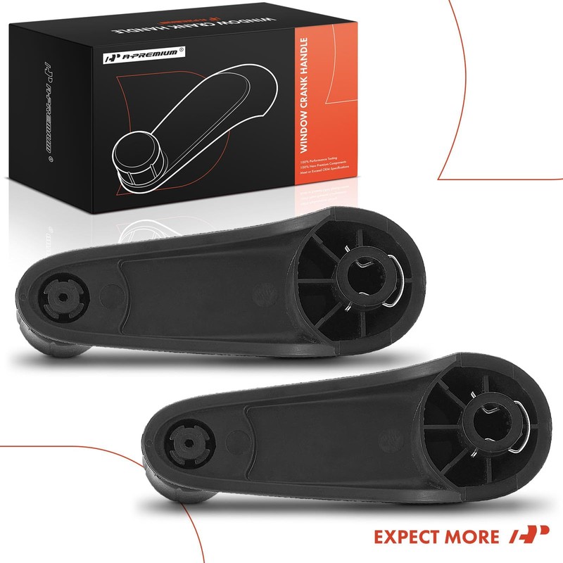A-Premium 2Pcs Window Crank Handles Driver Passenger Compatible with Chevy,