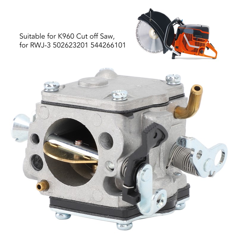 Carburetor Aluminum High Precision Strong Structure Saw Carb for RWJ‑3