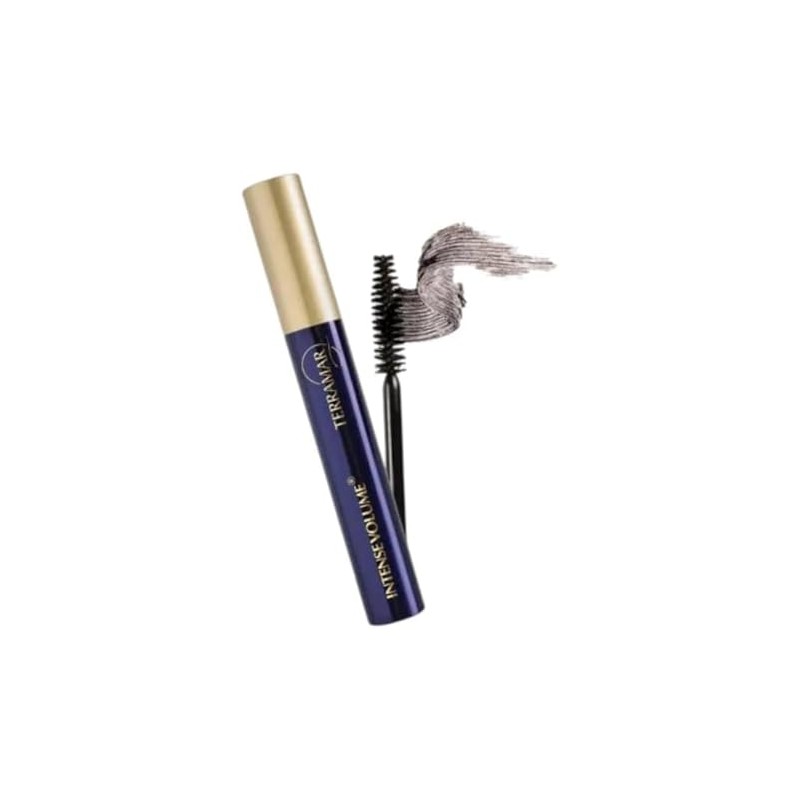Mascara Voluminizadora De Pestañas Intense Volume Terramar Color Negro +