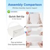 Shallive 12 Pcs Small Party Treat Boxes, 6 Inch Candy