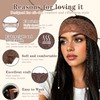 3 PCS Wide Boho Lace Headbands Stretchy Vintage Floral Hair
