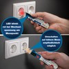 PeakTech 1031 - Contactless AC Voltage Tester with LED Signal