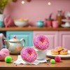 2Pcs Realistic Artificial Fake Donuts Food Fake Cakes Desserts Donut