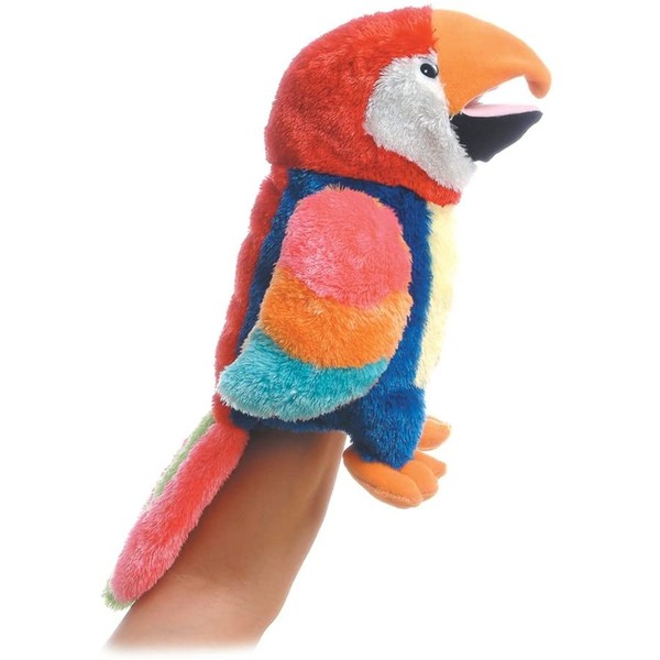 Aurora World Hand Puppet Petey Parrot 12" - 02345
