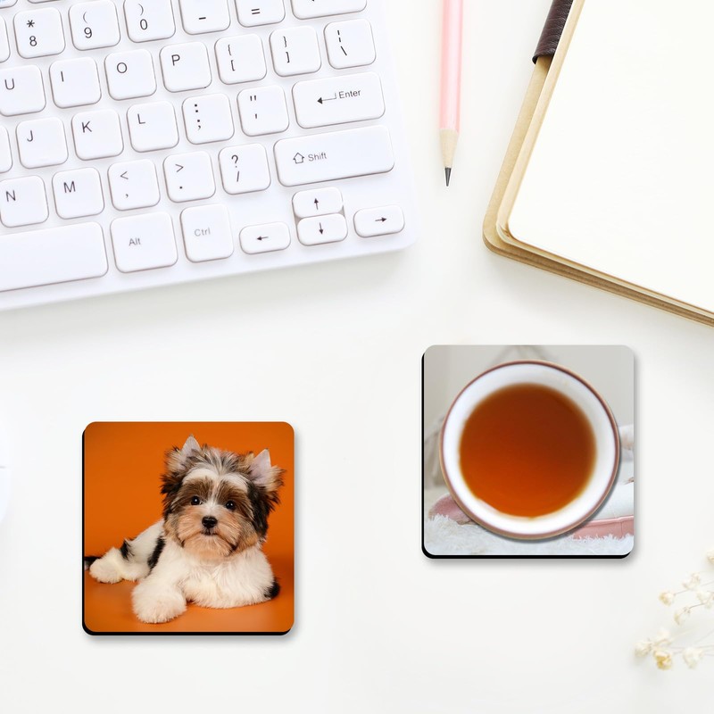 48 pcs Sublimation Square Coaster Blanks Products Bulk MDF Sublimation
