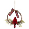 Boston International Christmas Winter Holiday Décor Front Door/Wall Wreath, 11-Inches,