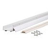 M-D Building Products 06403 36 in. White Aluminum U-Shape Screw-on