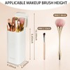 ACSTORi Waterproof Dustproof Makeup Brushes Organizer With Portable Covered Cap