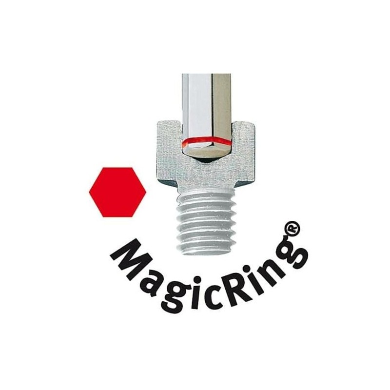 Wiha 26077 367R MagicRing Hexagonal Headed Screwdriver Various Sizes 4x100