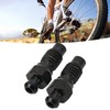 2Pcs Disc Brake Bleeder Screw Titanium Alloy M6 Rust Resistance