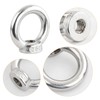 Gudalea 5 pieces Ring Nut M10, 304 Stainless Steel Thread