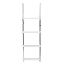 Seachoice 71560 Aluminum Boarding Ladder – 4 Steps – 15 Inches Wide x 47 Inches Tall