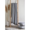 Drift Home - Hayden 100% Recycled Cotton Throw, Grey, 200