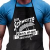 Shirtoo Barbecue Apron Das Schwarze kann Man abkratzen - Funny