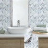 Tilingview 10 Pcs Leaf Design Peel and Stick for Kitchen