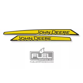 Aftermarket Z915E, Z930M or Z950R Zero Turn Ztrak Lawn Tractor Premium Vinyl Decal 2-Pack