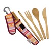 To-Go Ware 20200003903001 Bamboo Cutlery Kit, Daybreak