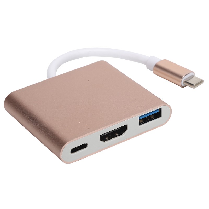 USB C Adpater 3.1 3 in 1 Hub Converter Dock