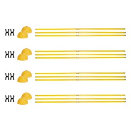 Champion Sports Agility Hurdle Set, Yellow