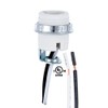 B&P Lamp® Porcelain, Threaded Candelabra Socket with Hickey, Metal Ring,