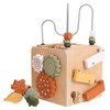 CLIUNT Montessori Motor Skills Cube, 6-in-1 Activity Cube, Baby Toy,