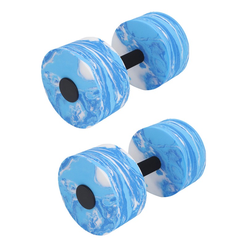 2pcs Water Dumbbell EVA Water Aerobics Weights Dumbbell Strong Buoyancy