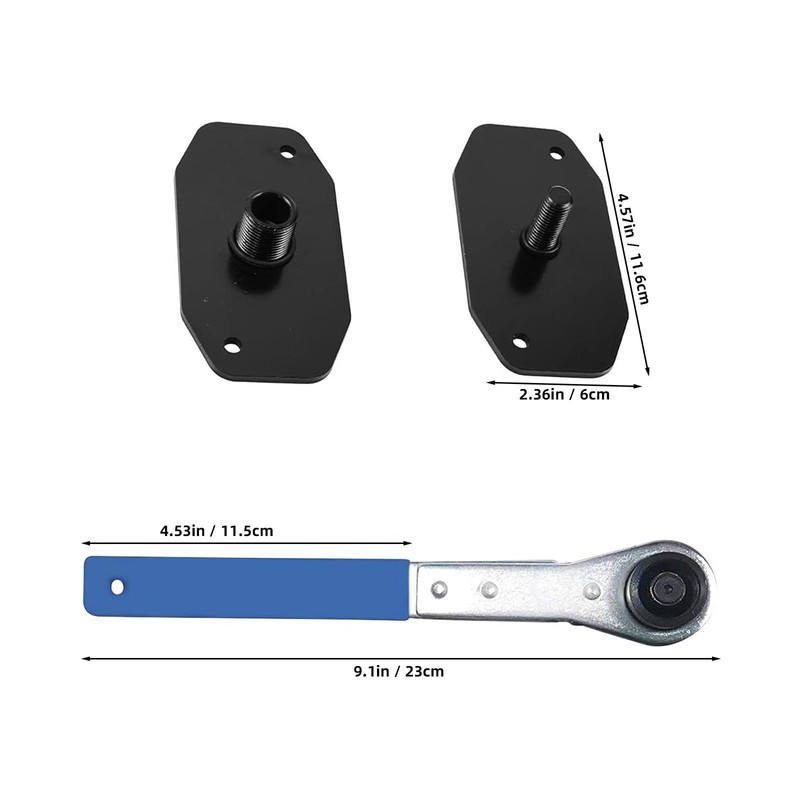 Yuhtech Brake Piston Reset Tool Ratchet Function Brake Piston Reset