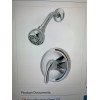 Mainline BN Mainline Shower Only Trim CONTINENTAl WALL Mount Brushed