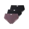 Schiesser Women's 3 Pack Rio Briefs with Lace Modern Multipacks