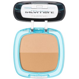 L'Oréal Paris Infallible Pro Glow Pressed Powder, Creme Cafe, 0.31 oz.