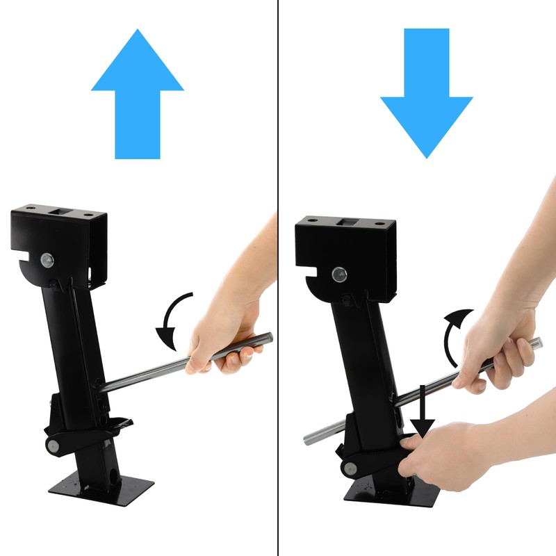 Yesland 2 Pack Trailer Stabilizer Jacks, Telescoping RV Camper Accessories